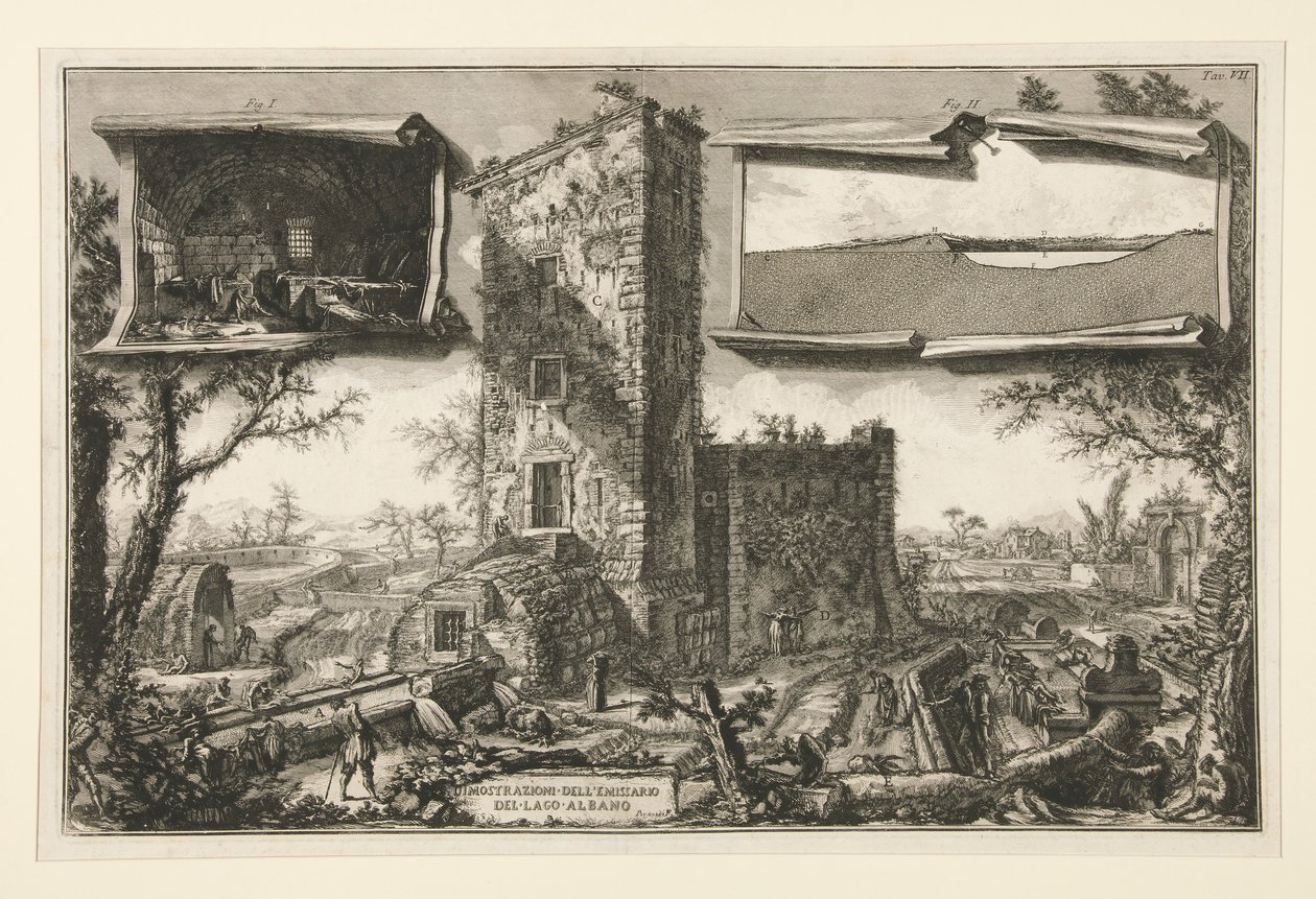 Demonstracje autorstwa Giovanni Battista Piranesi
