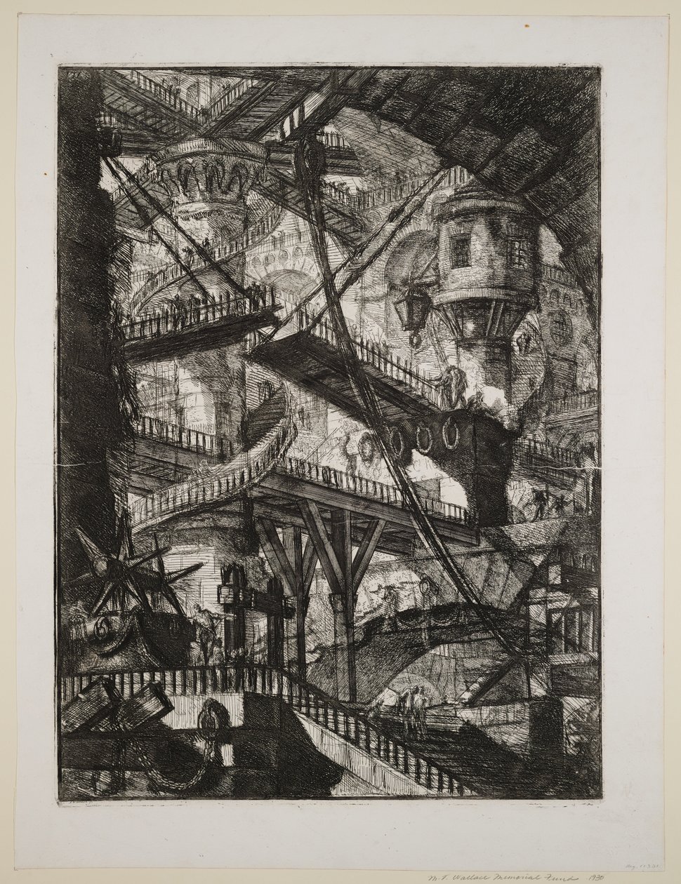 Most zwodzony autorstwa Giovanni Battista Piranesi
