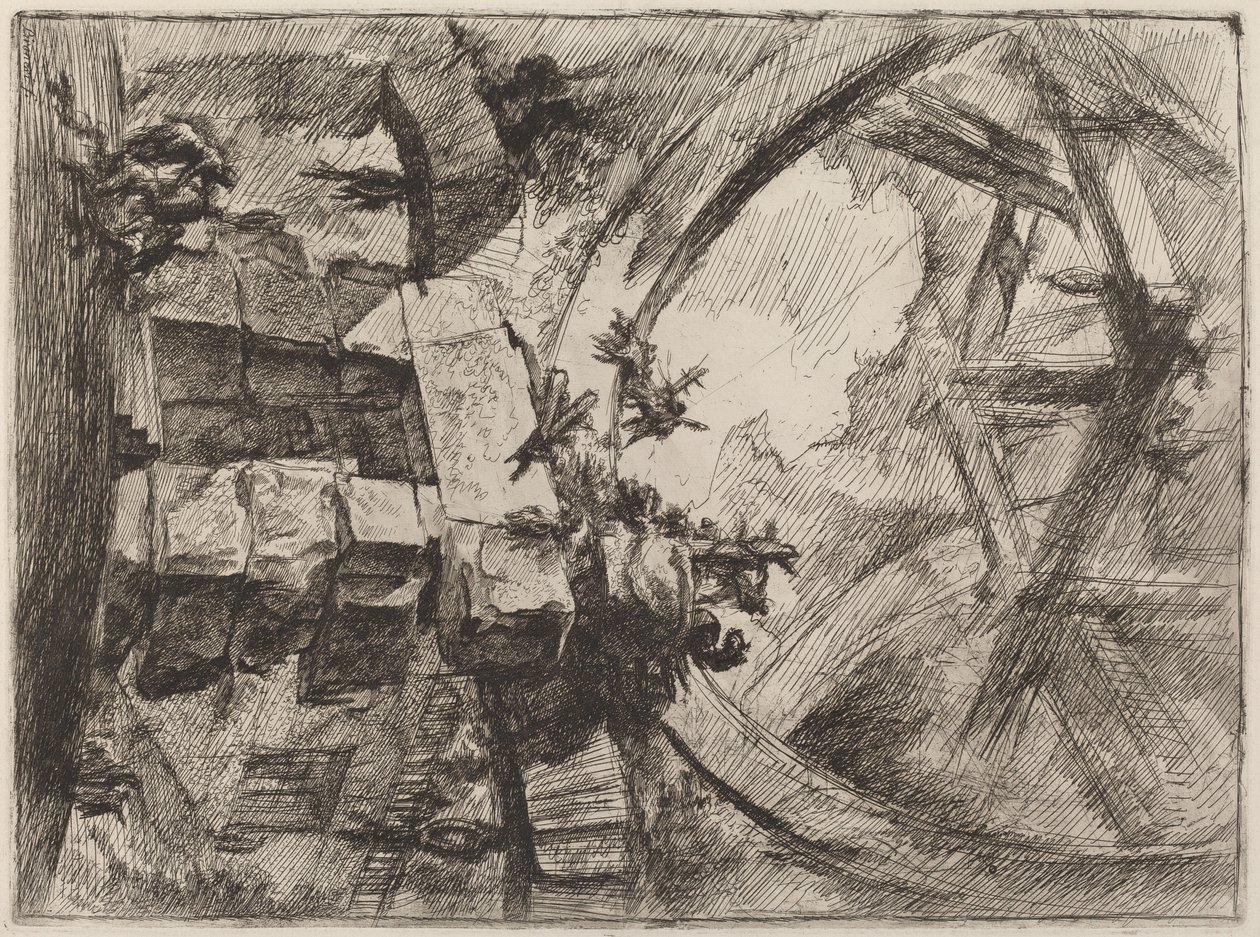 Wielkie Koło autorstwa Giovanni Battista Piranesi