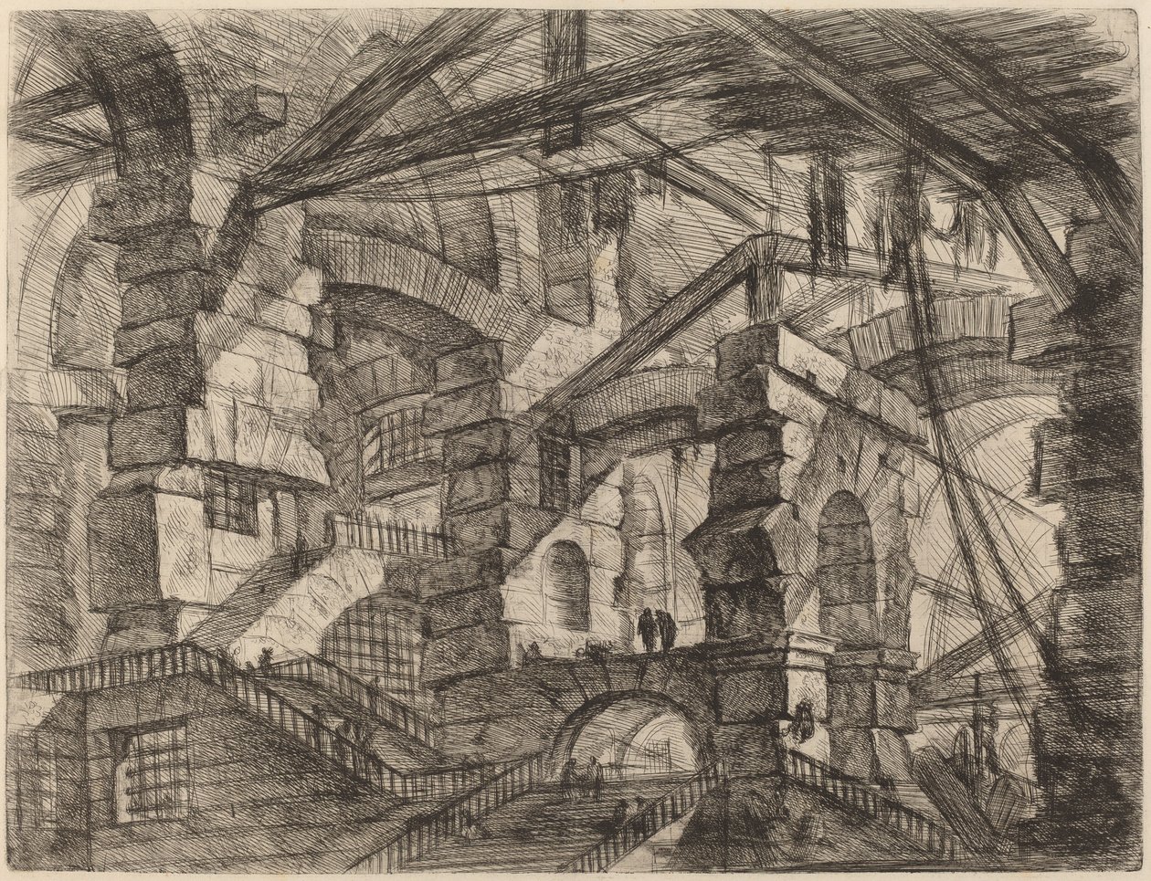 Łuk gotycki autorstwa Giovanni Battista Piranesi