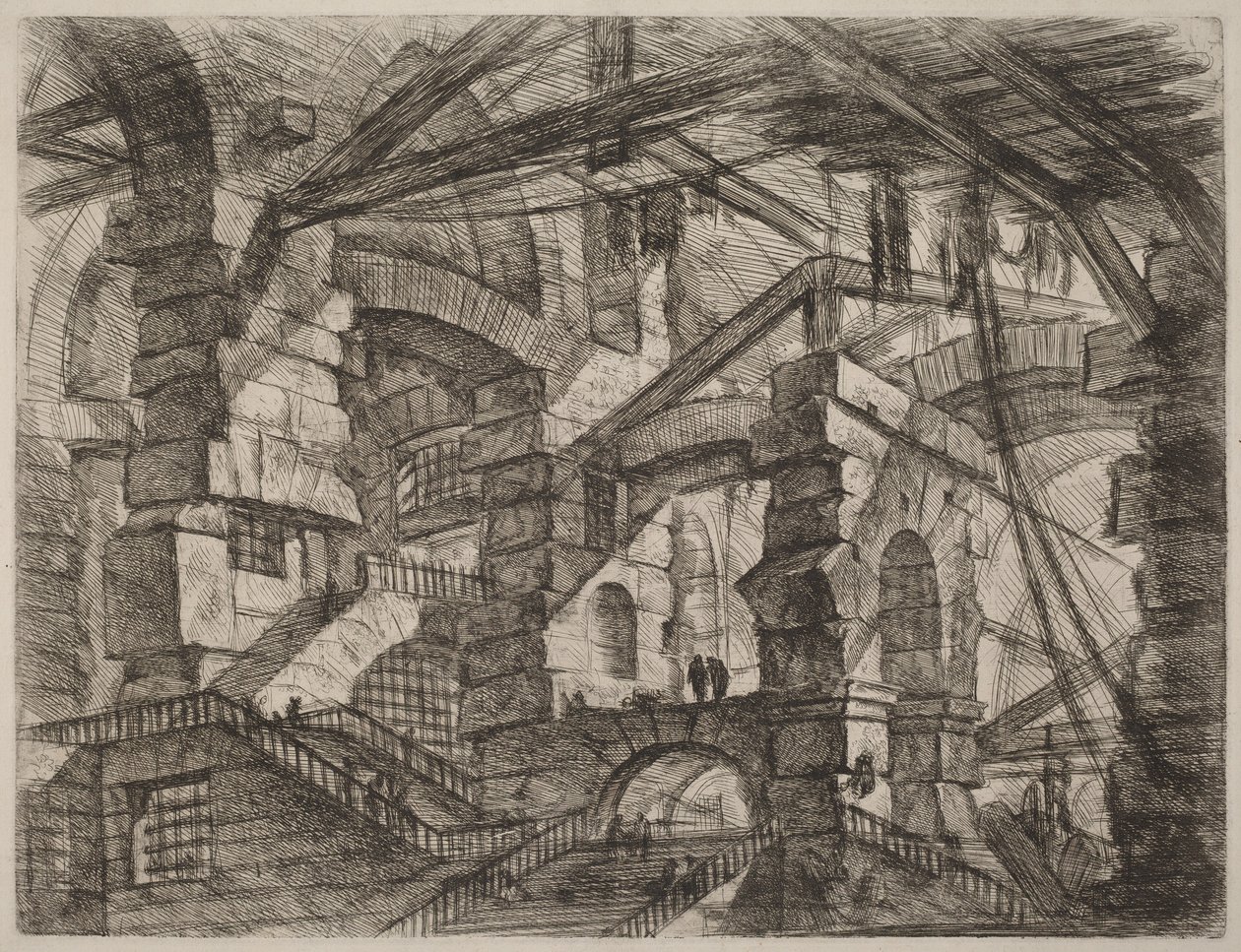 Łuk gotycki autorstwa Giovanni Battista Piranesi