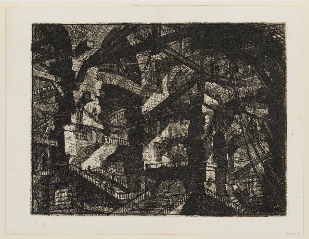 Gotycki łuk autorstwa Giovanni Battista Piranesi