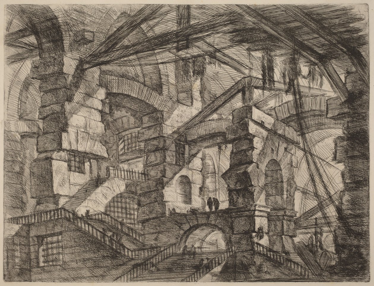 Gotycki łuk autorstwa Giovanni Battista Piranesi