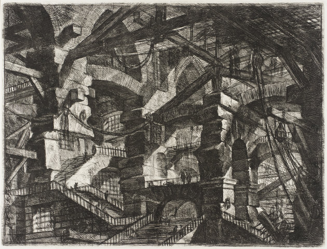 Łuk gotycki autorstwa Giovanni Battista Piranesi