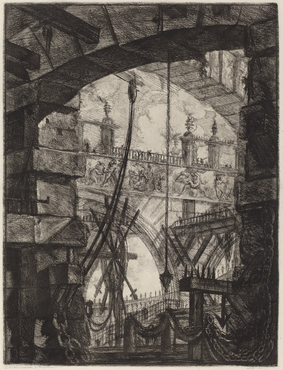 Wielki Piazza autorstwa Giovanni Battista Piranesi