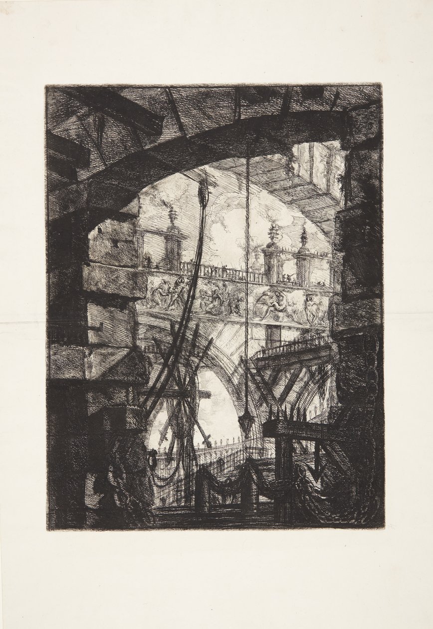 Wielki Piazza autorstwa Giovanni Battista Piranesi
