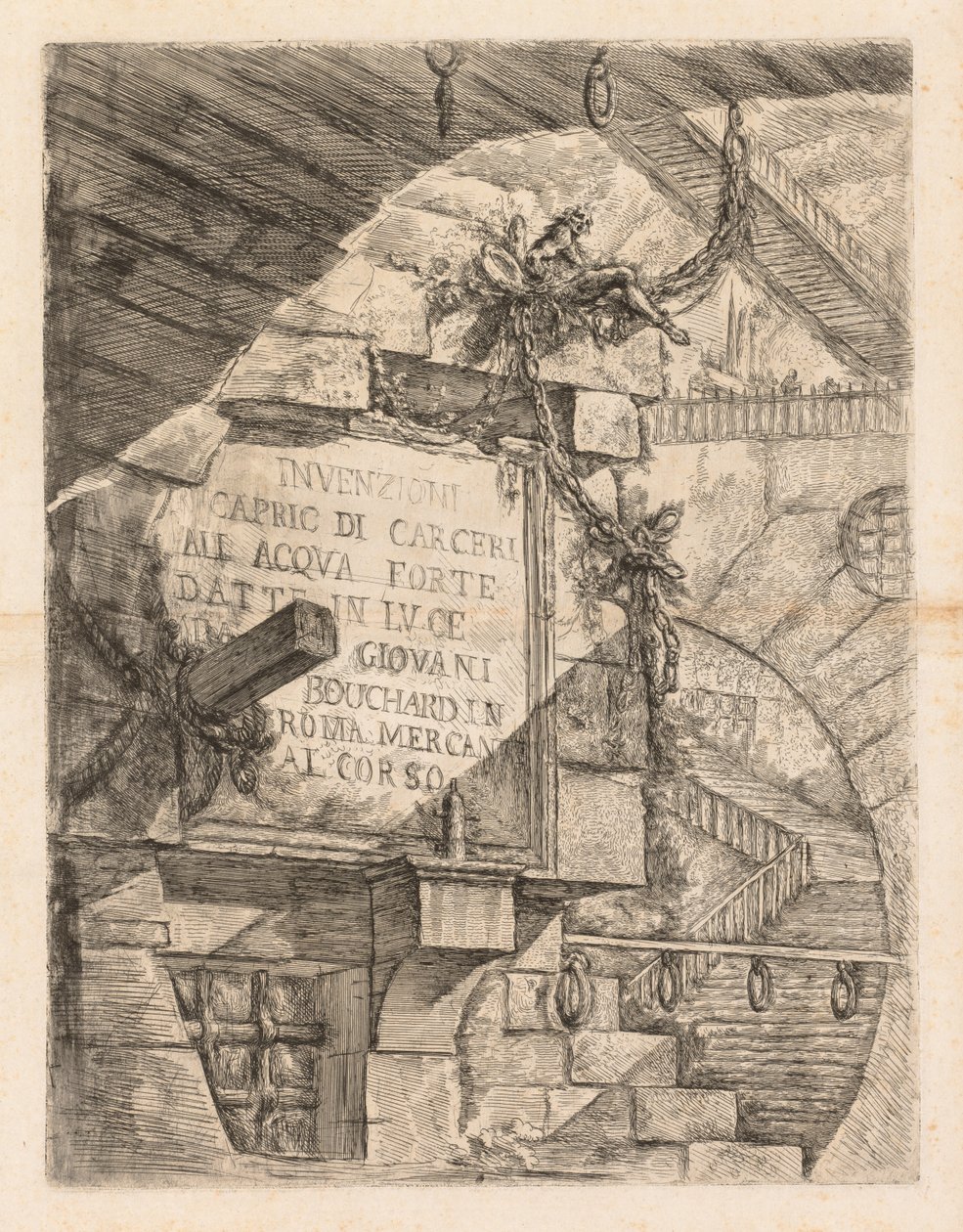Więzienia autorstwa Giovanni Battista Piranesi