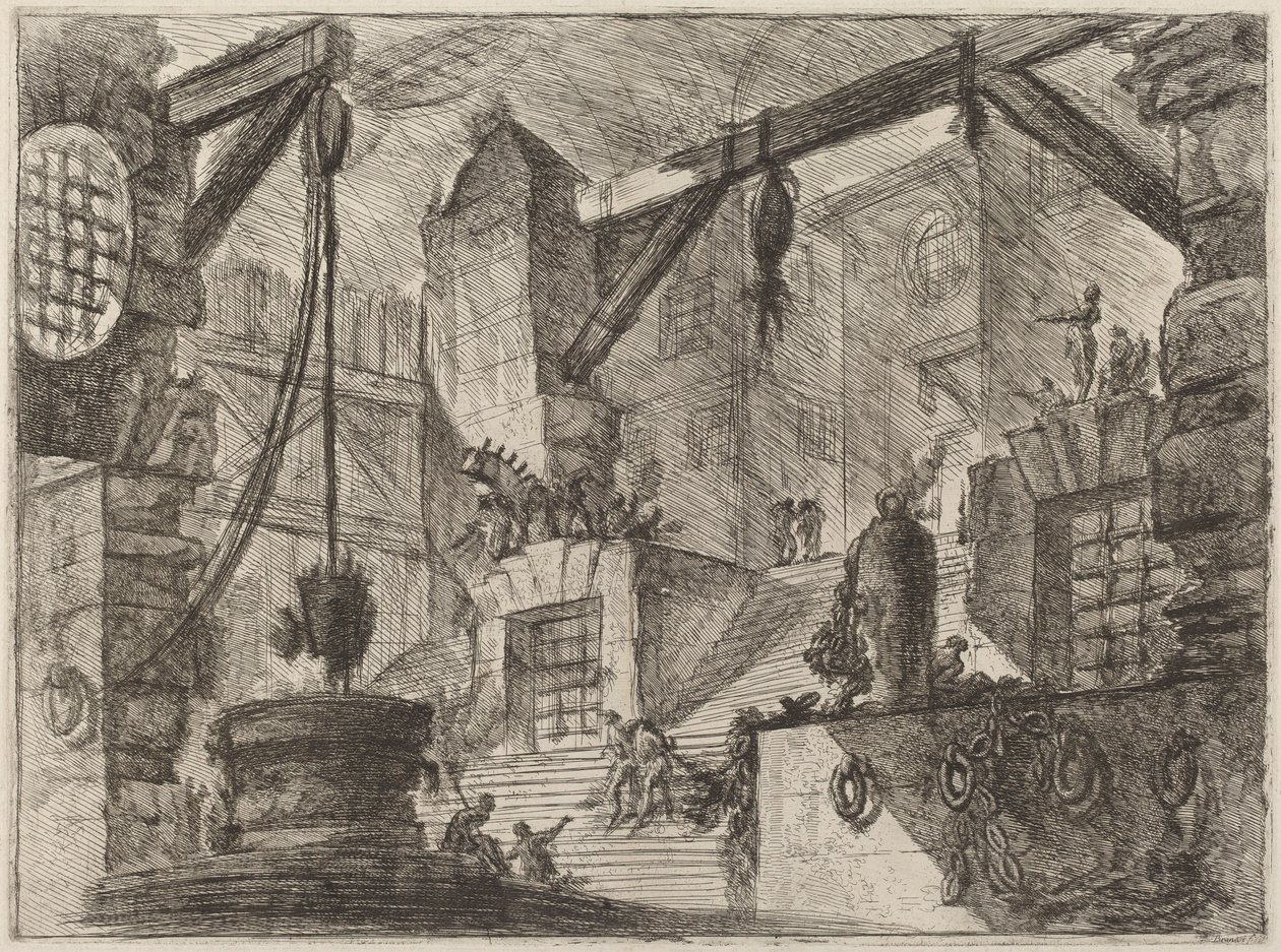 Studnia autorstwa Giovanni Battista Piranesi