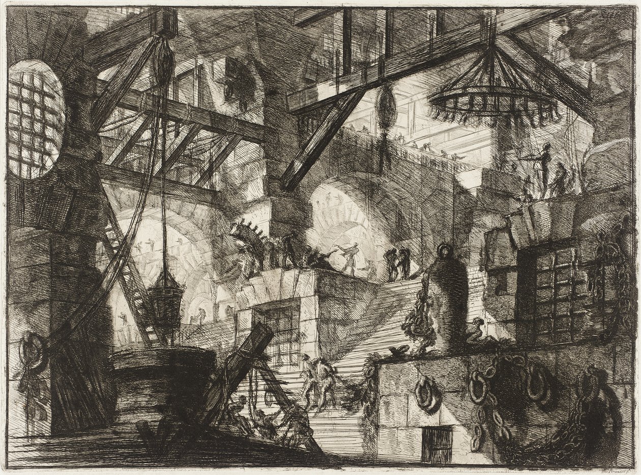 Studnia autorstwa Giovanni Battista Piranesi