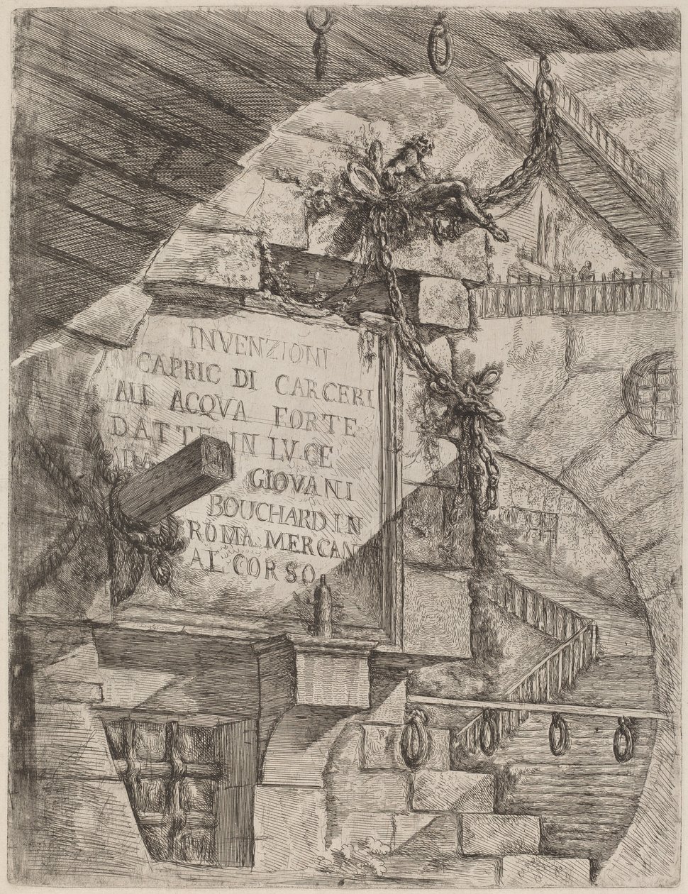 Tabliczka tytułowa autorstwa Giovanni Battista Piranesi