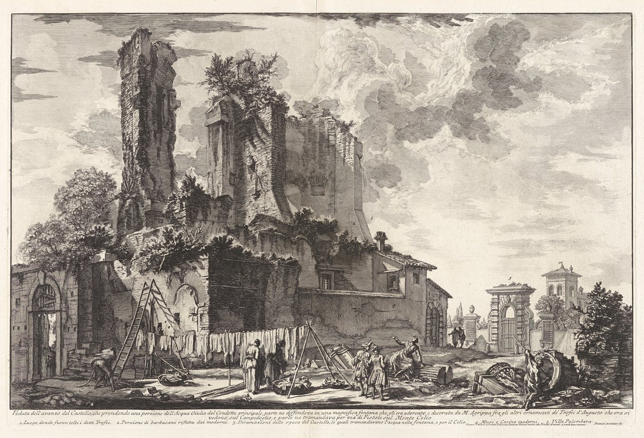 Widok autorstwa Giovanni Battista Piranesi