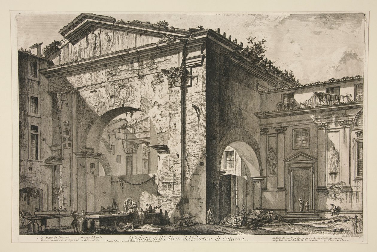 Widok autorstwa Giovanni Battista Piranesi