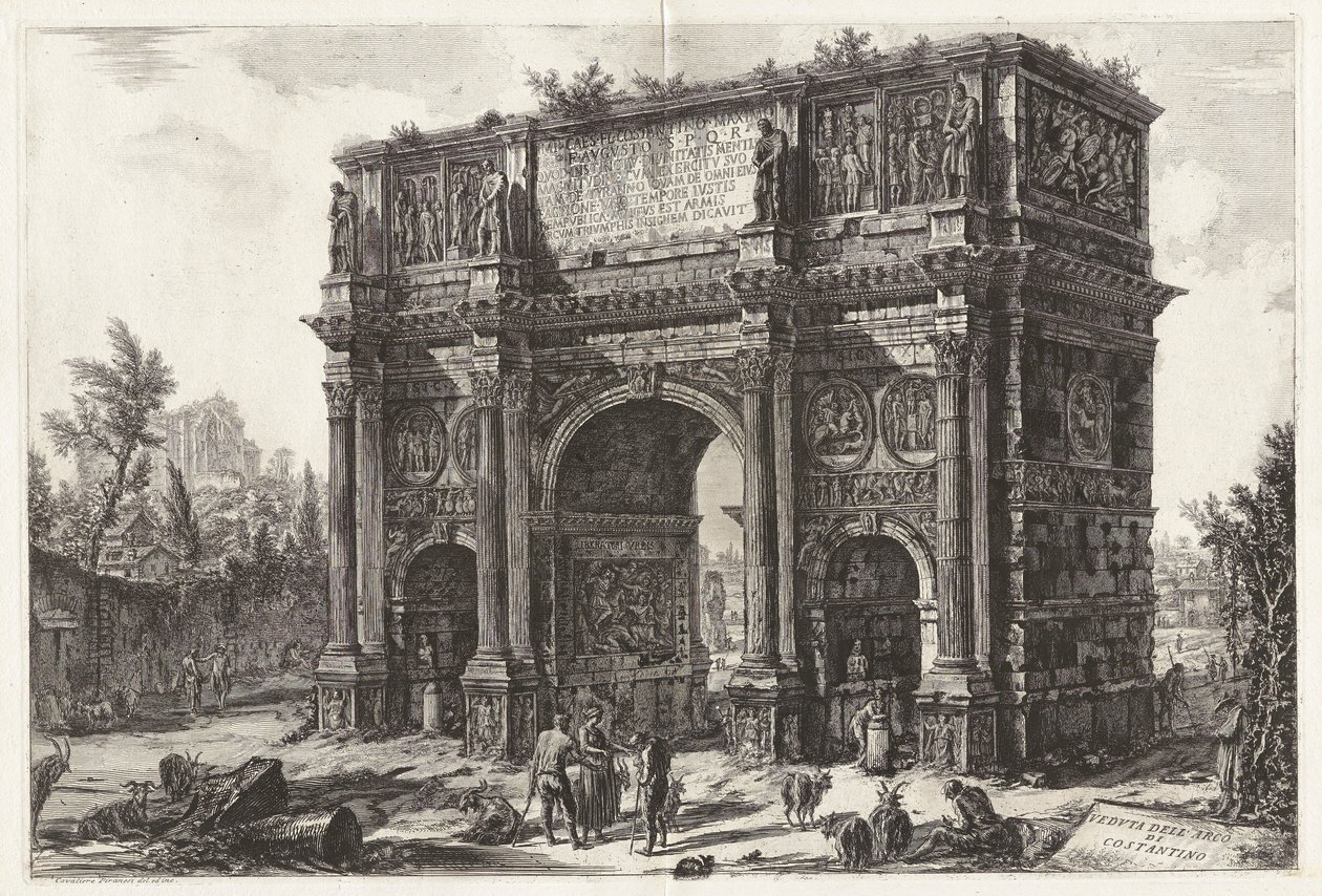Widok autorstwa Giovanni Battista Piranesi