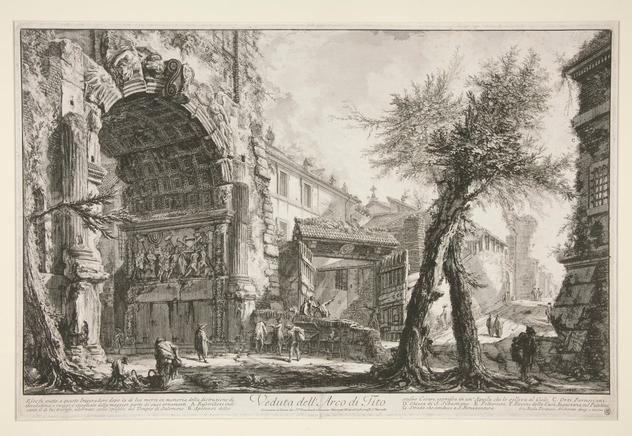 Widok autorstwa Giovanni Battista Piranesi