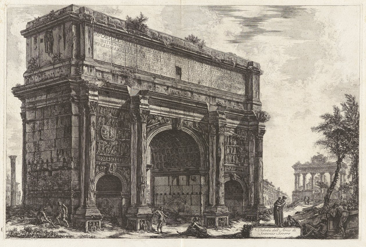 Widok autorstwa Giovanni Battista Piranesi