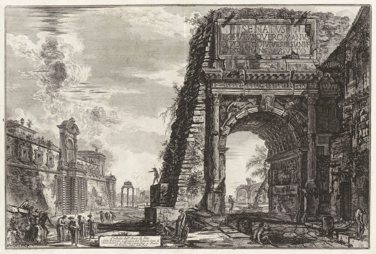 Widok autorstwa Giovanni Battista Piranesi