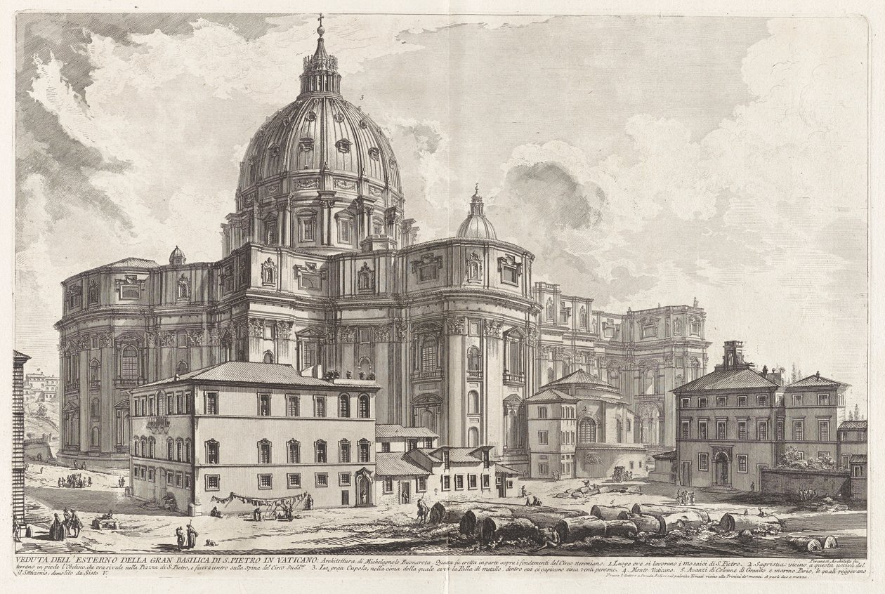Widok autorstwa Giovanni Battista Piranesi