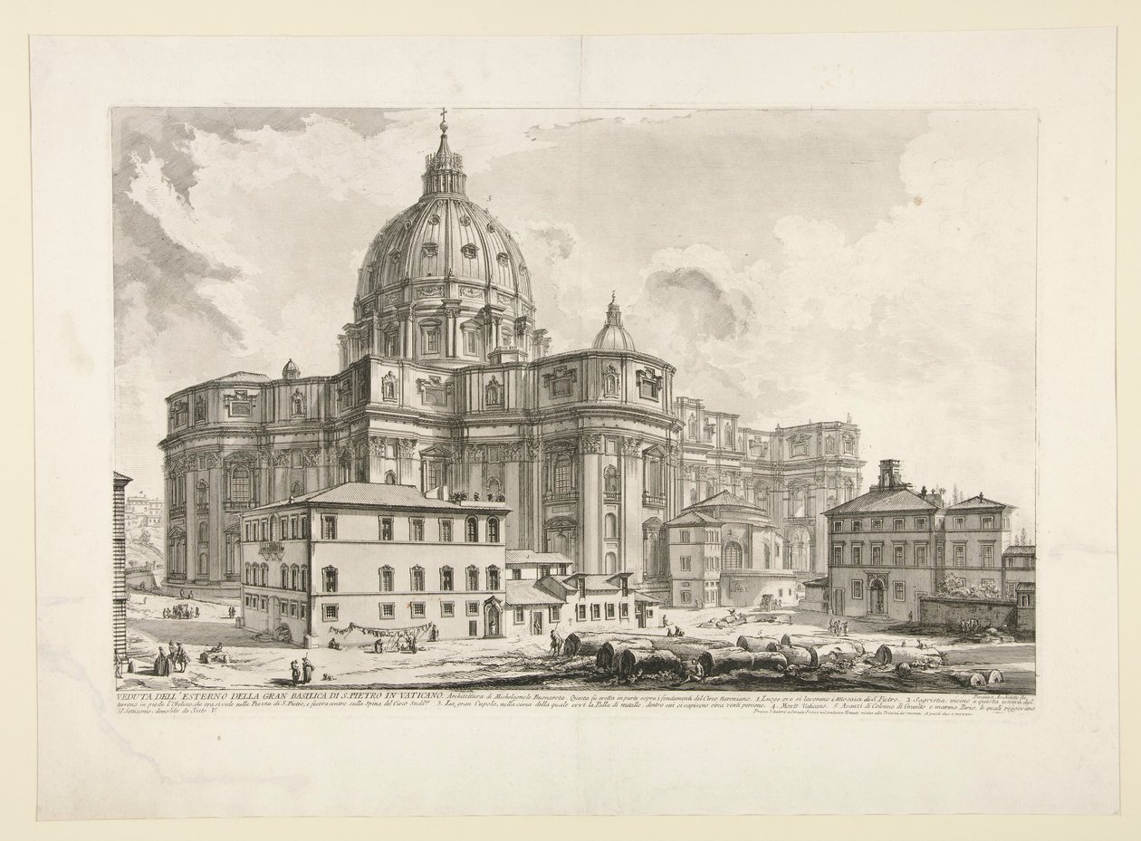 Widok autorstwa Giovanni Battista Piranesi