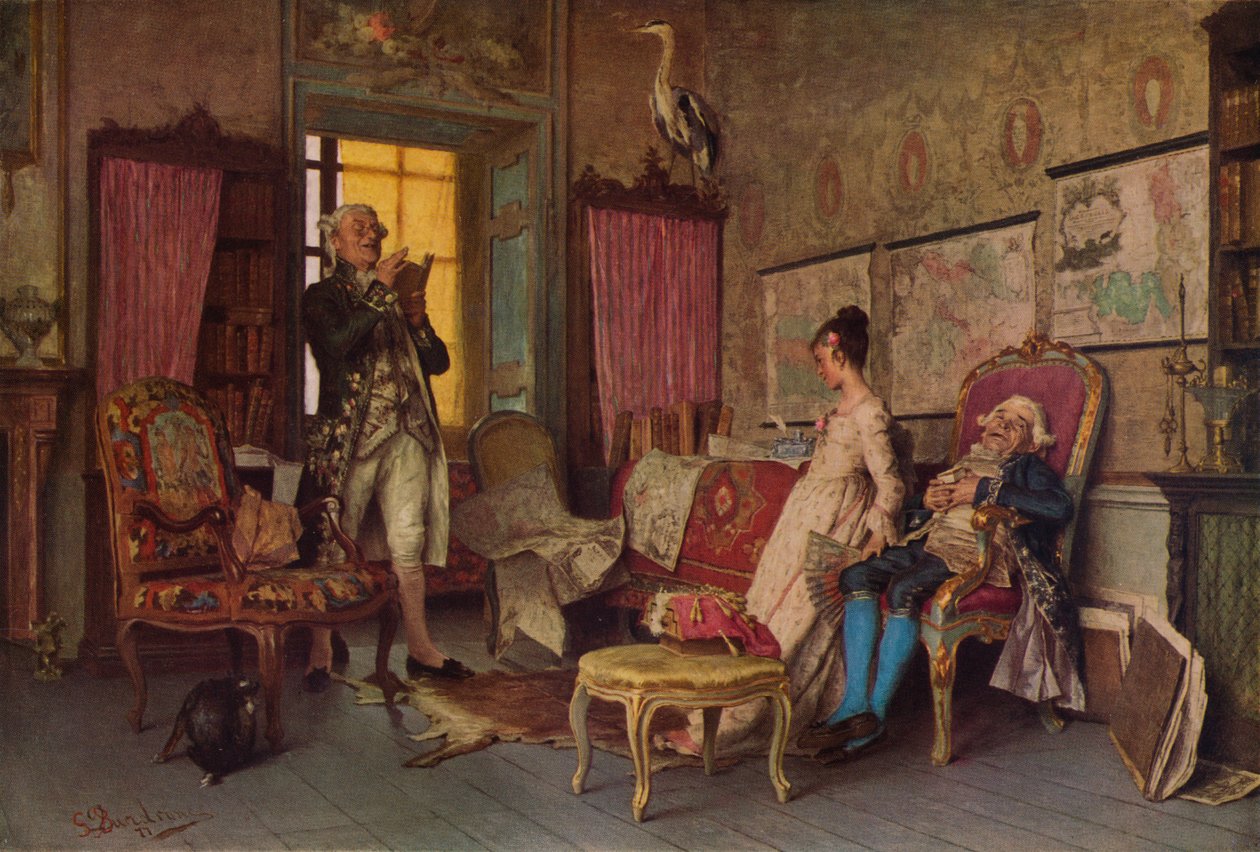 Zabawna historia, 1877, 1938 autorstwa Giovanni Battista Quadrone