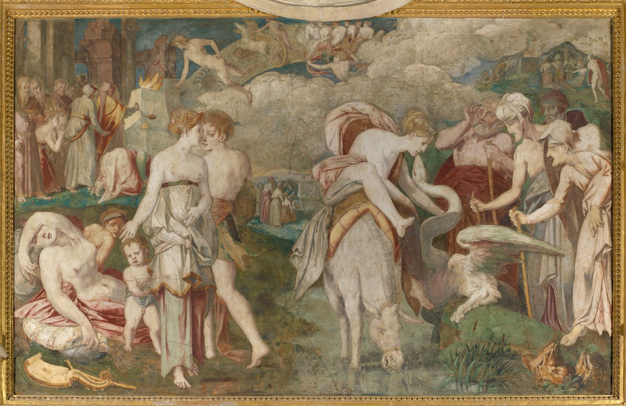 Utracona młodość autorstwa Giovanni Battista Rosso Fiorentino