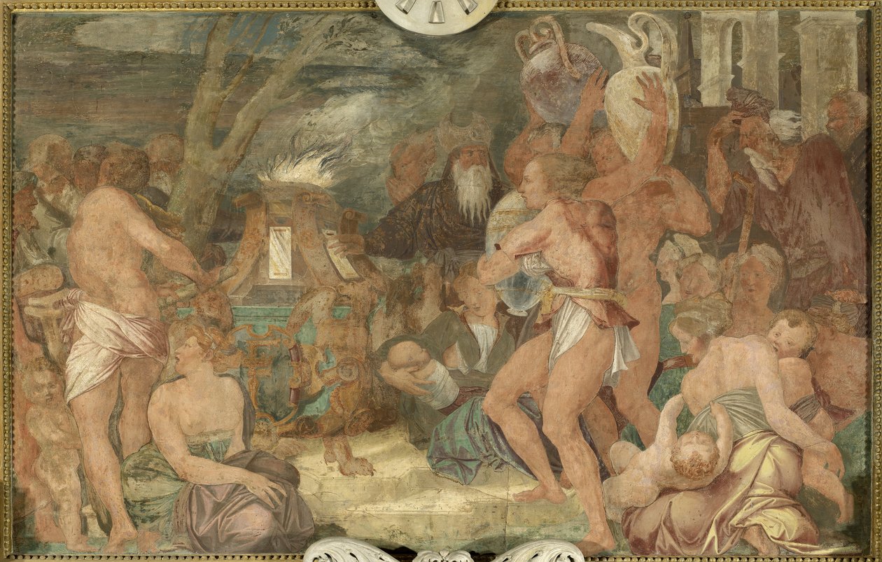 Poświęcenie autorstwa Giovanni Battista Rosso Fiorentino