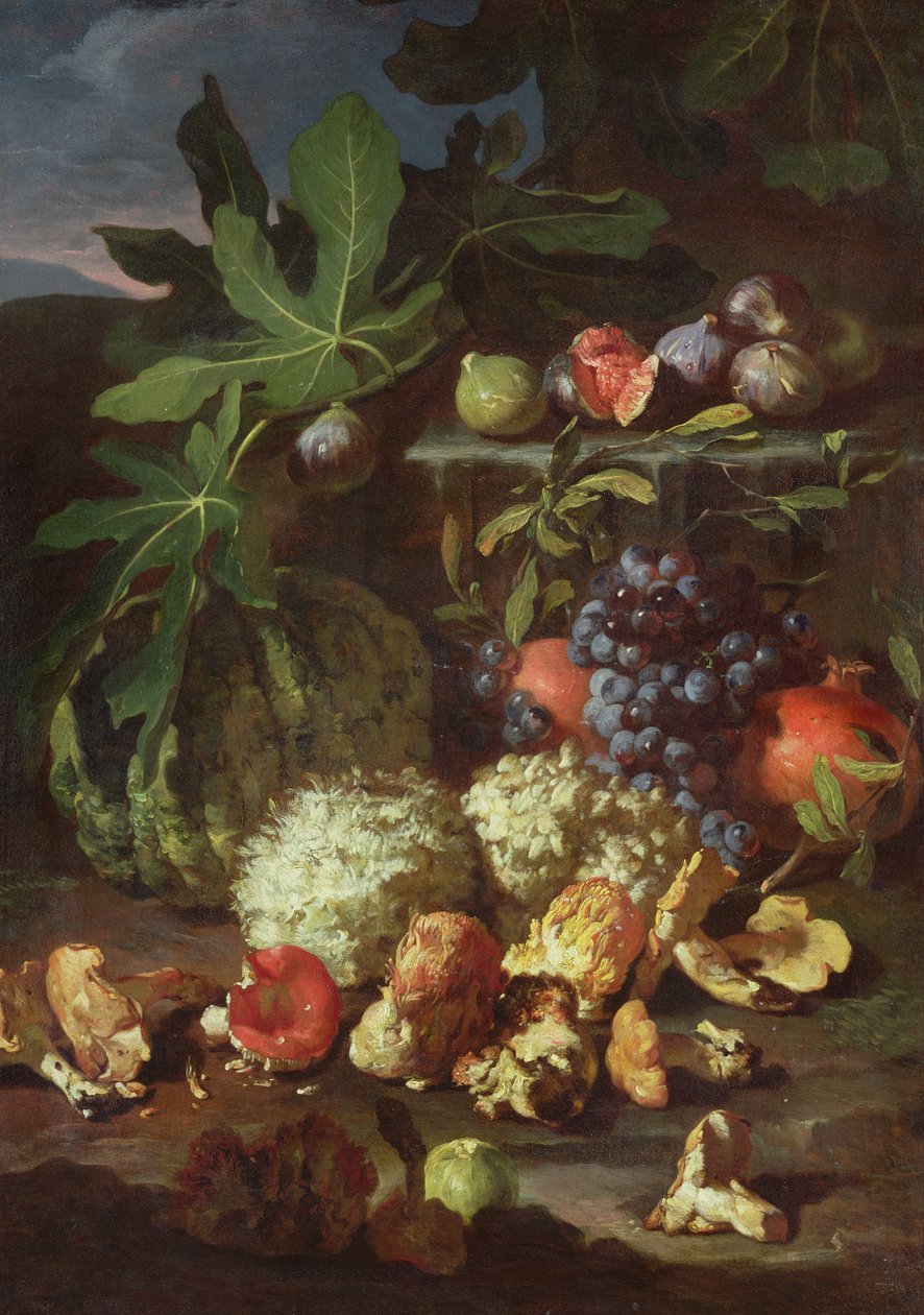 Martwa natura autorstwa Giovanni Battista Ruoppolo or Ruopolo