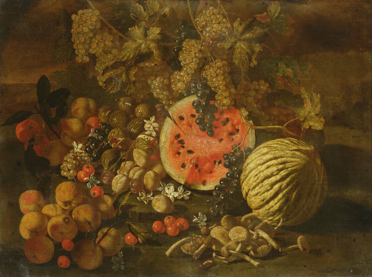 Martwa natura autorstwa Giovanni Battista Ruoppolo or Ruopolo