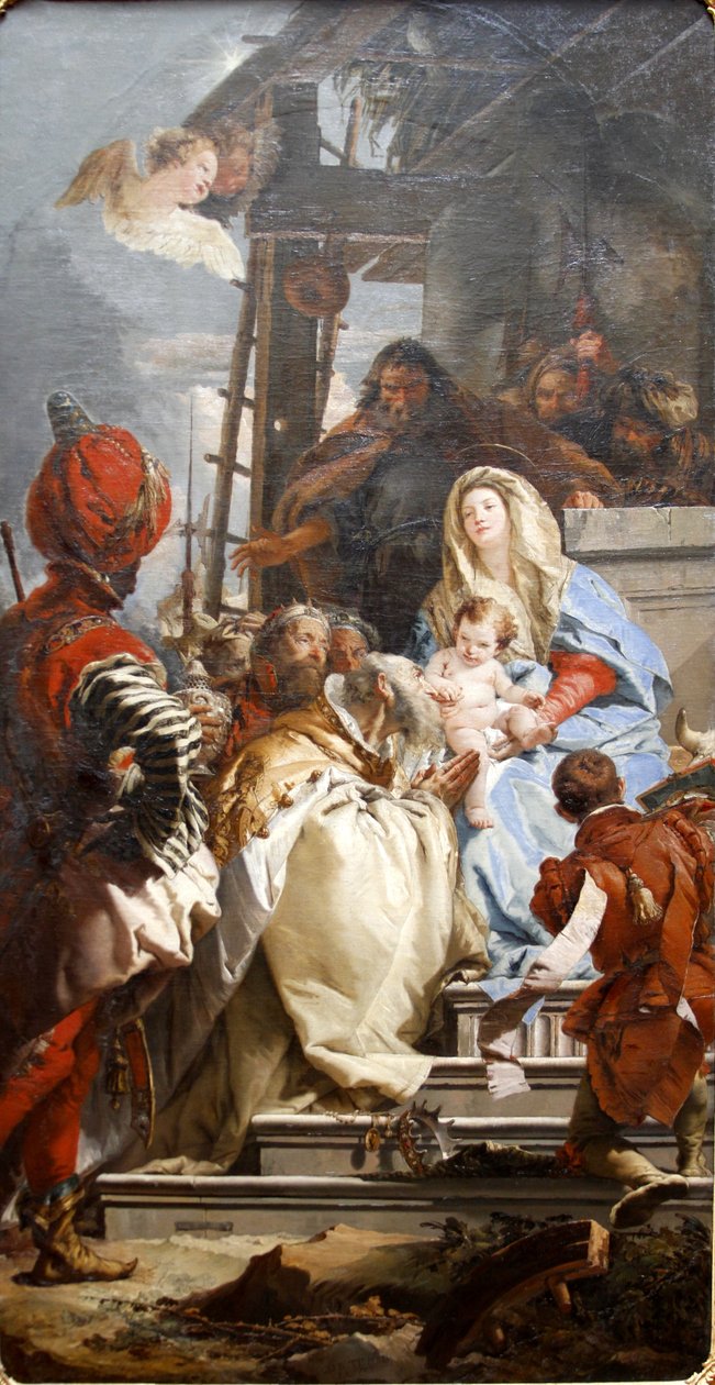 Anbetung der Könige autorstwa Giovanni Battista Tiepolo