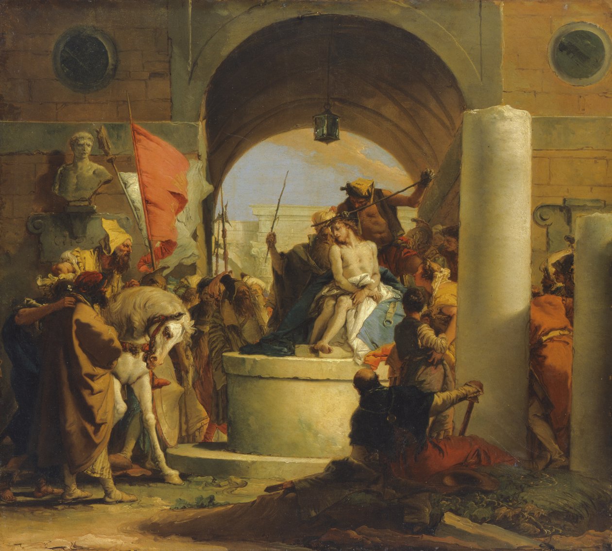 Korona cierniowa autorstwa Giovanni Battista Tiepolo