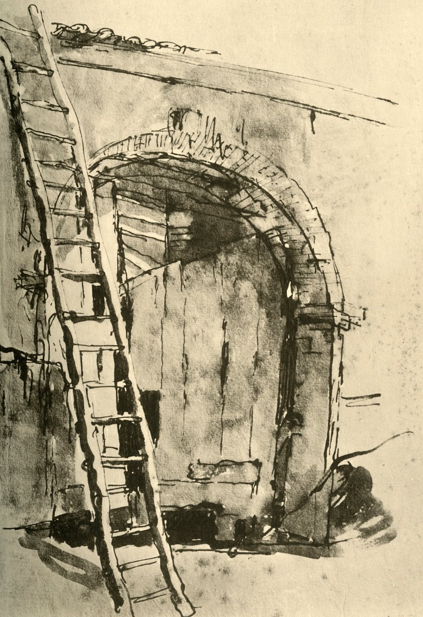 Brama, połowa XVIII wieku, 1928 autorstwa Giovanni Battista Tiepolo