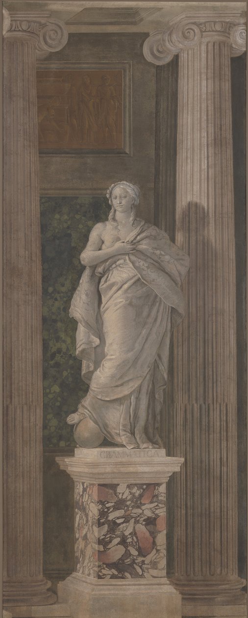 Gramatyka, 1760. autorstwa Giovanni Battista Tiepolo