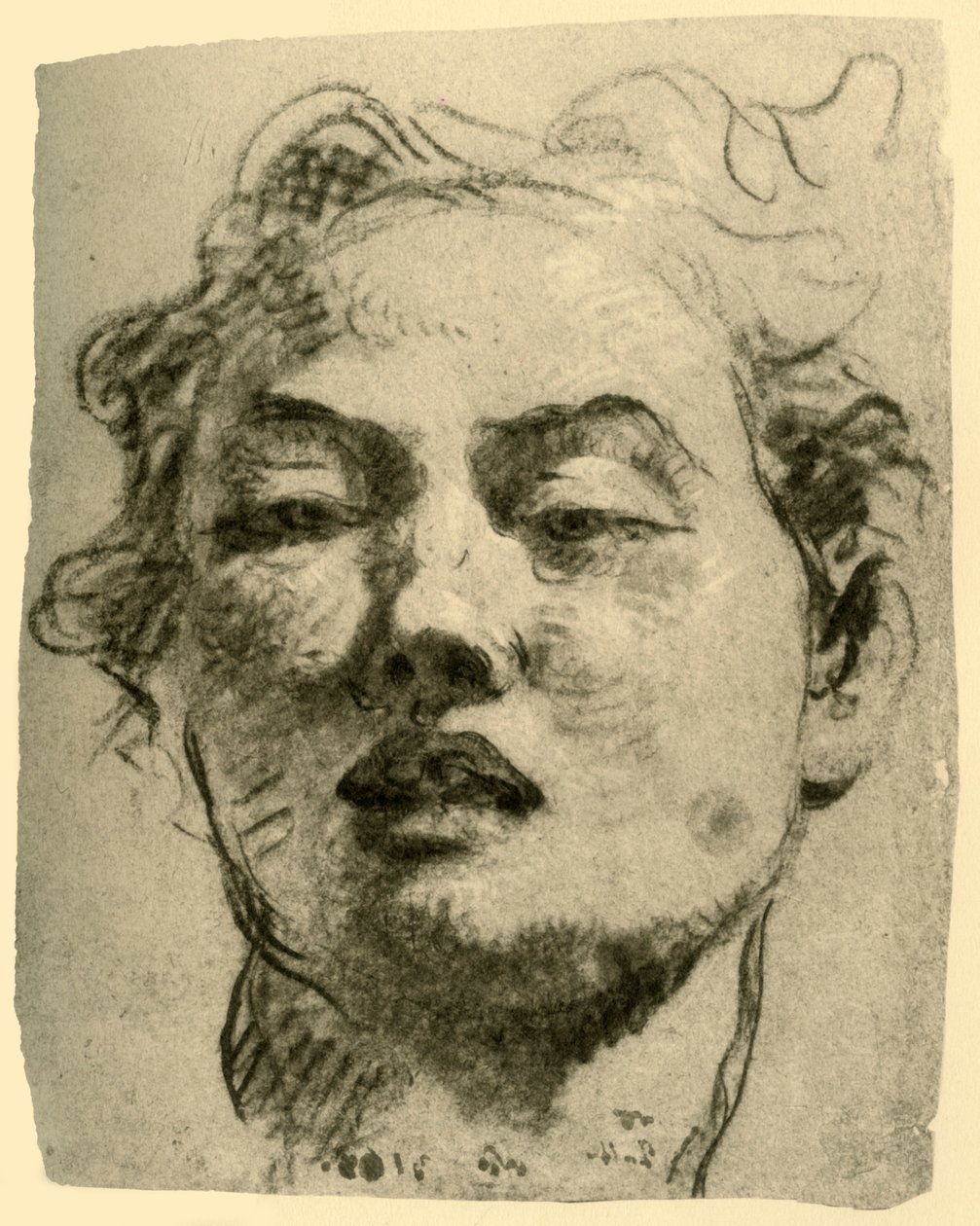 Głowa Młodzieży, połowa XVIII wieku, 1928 autorstwa Giovanni Battista Tiepolo