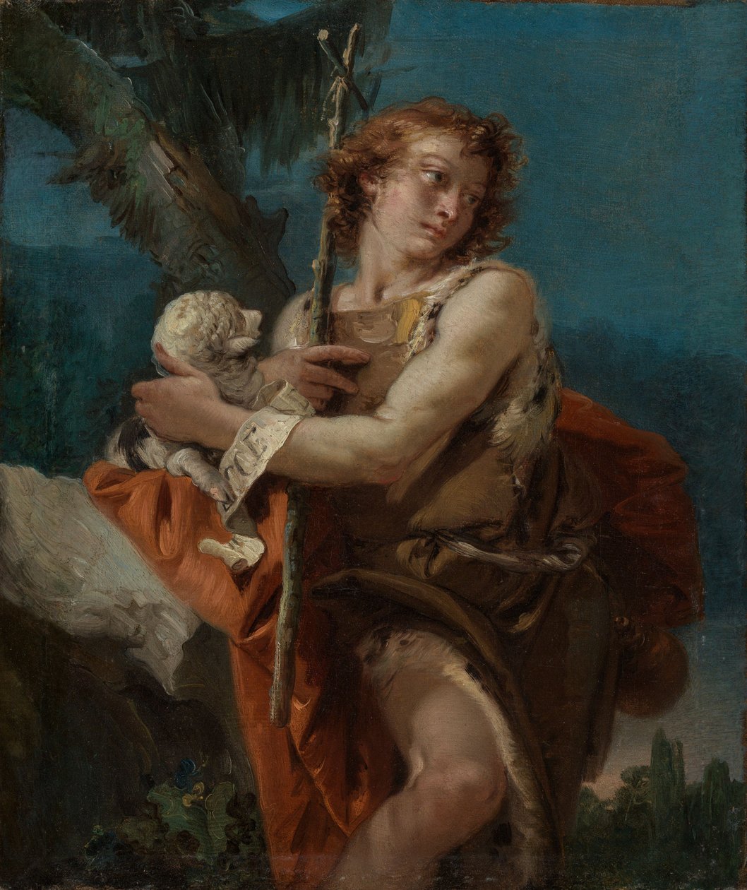 Jan Chrzciciel autorstwa Giovanni Battista Tiepolo