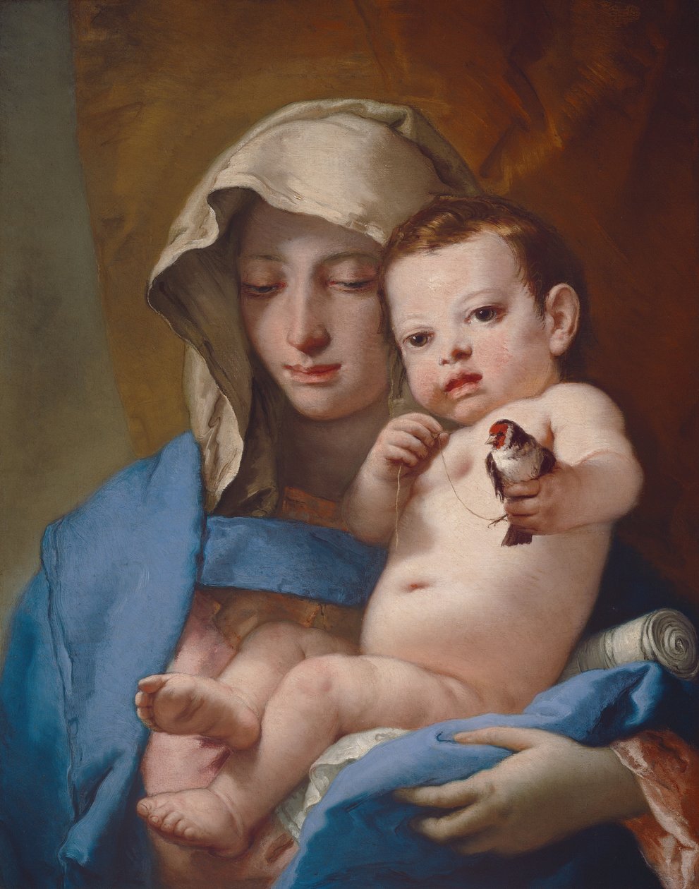 Madonna Szczygieł, ok. 1930 r. 17671770. autorstwa Giovanni Battista Tiepolo