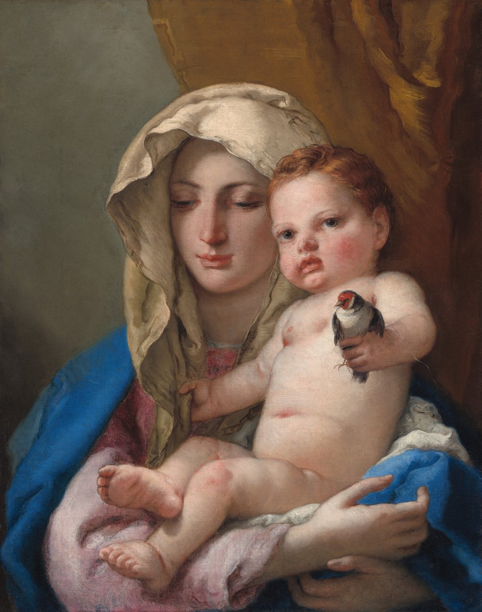 Madonna Szczygieł, ok. 1930 r. 17671770. autorstwa Giovanni Battista Tiepolo
