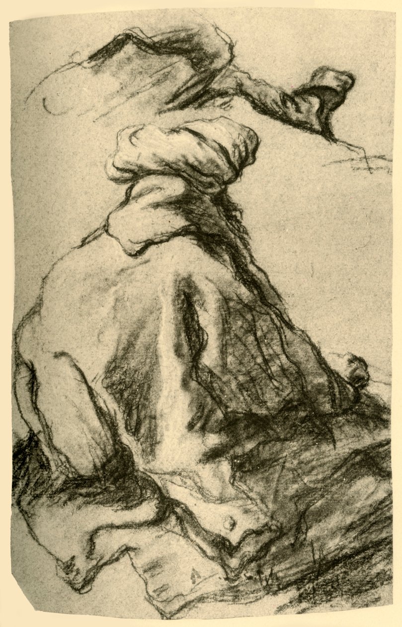 Orientalne miejsce siedzące, ok. 1740, 1928 autorstwa Giovanni Battista Tiepolo