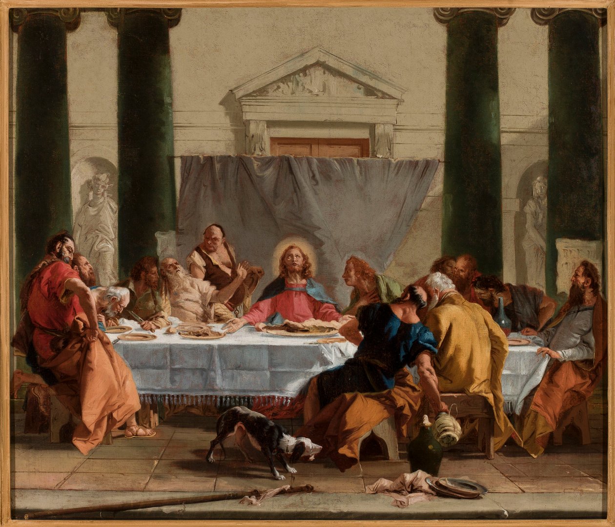 Ostatnia Wieczerza autorstwa Giovanni Battista Tiepolo