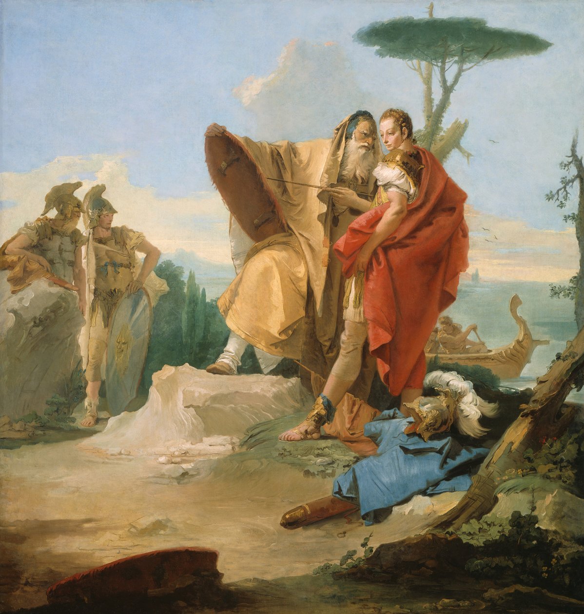 Rinaldo i Mag z Askalonu, autorstwa Giovanni Battista Tiepolo