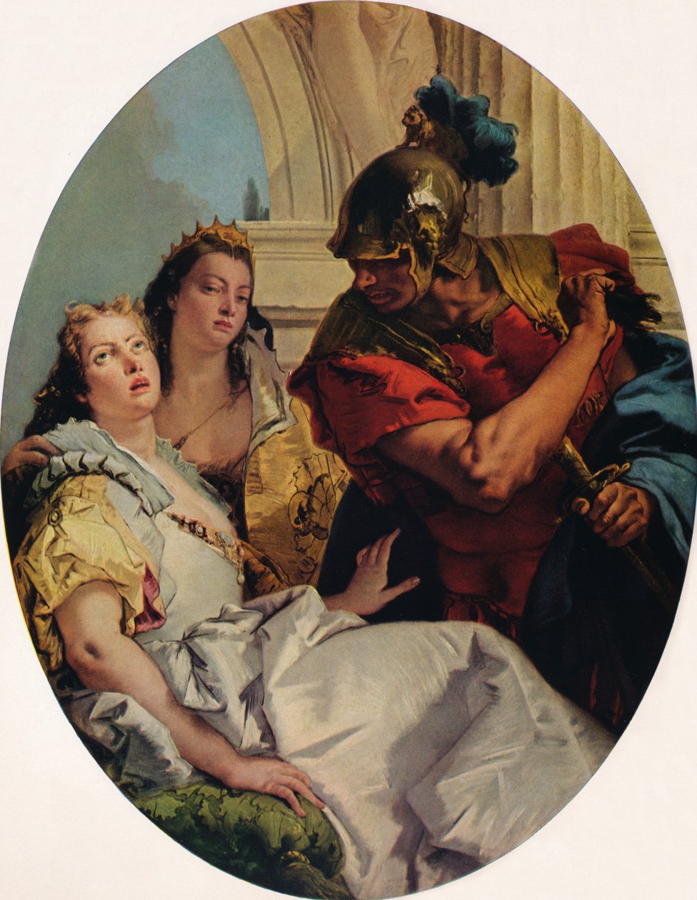 Scena z historii starożytnej, ok. 1750 autorstwa Giovanni Battista Tiepolo