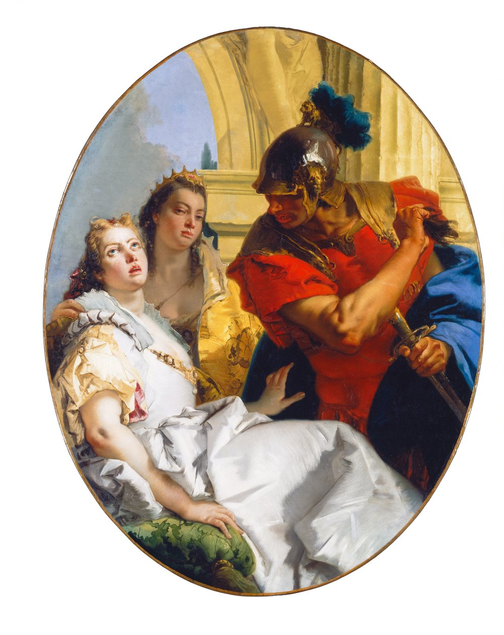 Scena z dziejów starożytnych, ok. 1930 r. 1750. autorstwa Giovanni Battista Tiepolo