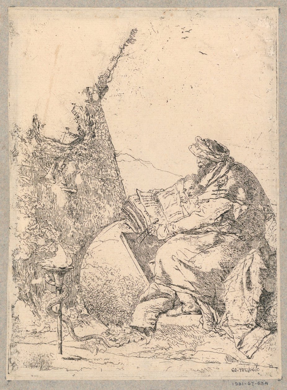 Dowcipy o fantazji autorstwa Giovanni Battista Tiepolo