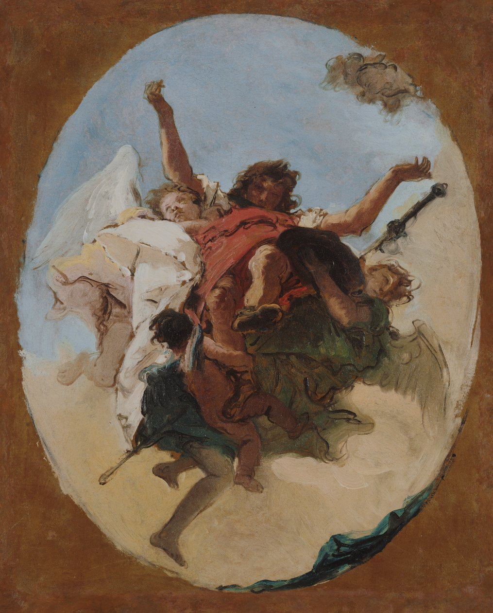 Apoteoza św. Rocha autorstwa Giovanni Battista Tiepolo