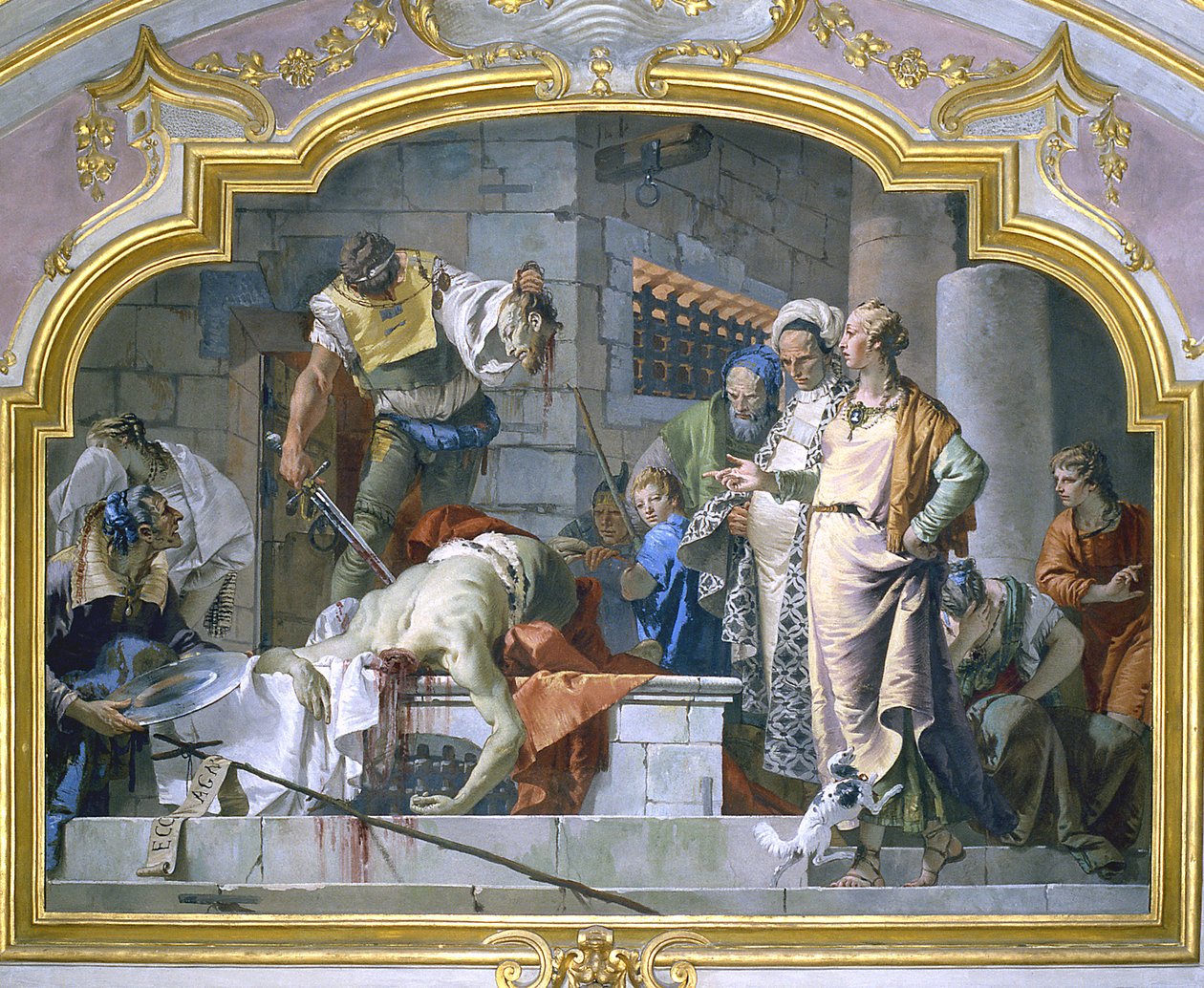 Ścięcie św. Jana Chrzciciela, 1732-33 autorstwa Giovanni Battista Tiepolo