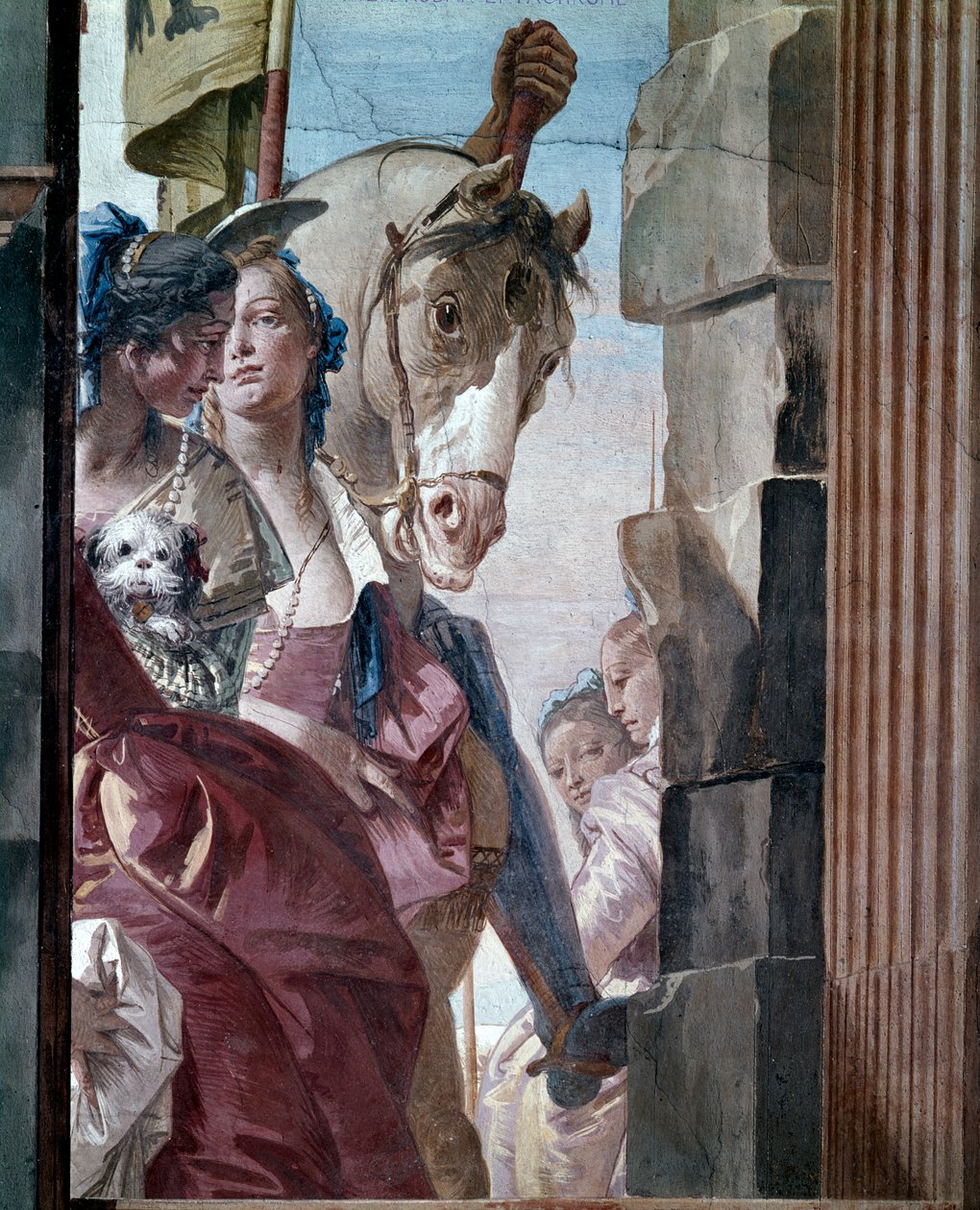Otoczenie Kleopatry, 1746-47. autorstwa Giovanni Battista Tiepolo