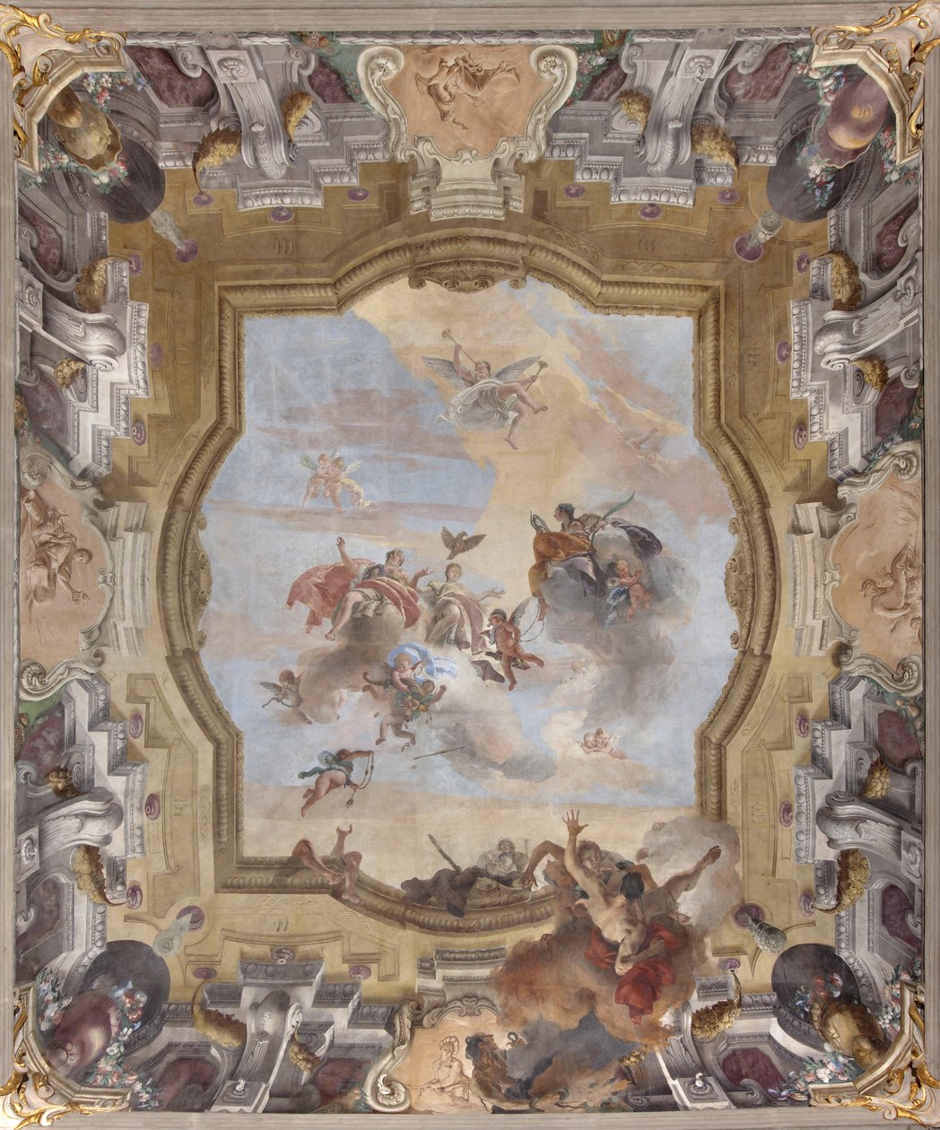 Upadek demonów, Opowieści Scypiona, 1731 autorstwa Giovanni Battista Tiepolo