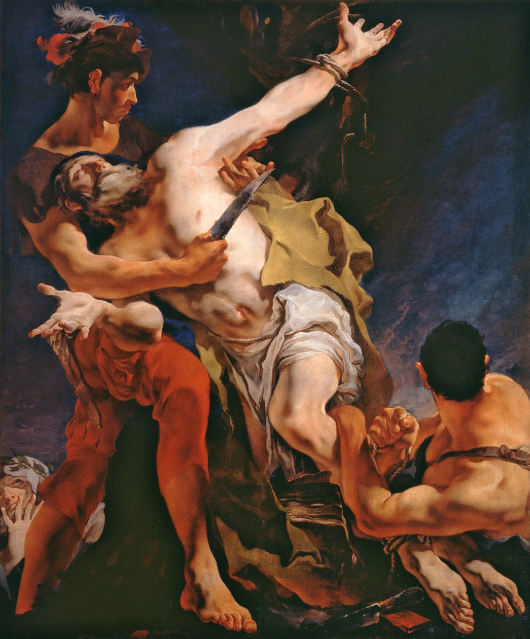 Męczeństwo św. Bartłomieja, 1722 r. autorstwa Giovanni Battista Tiepolo
