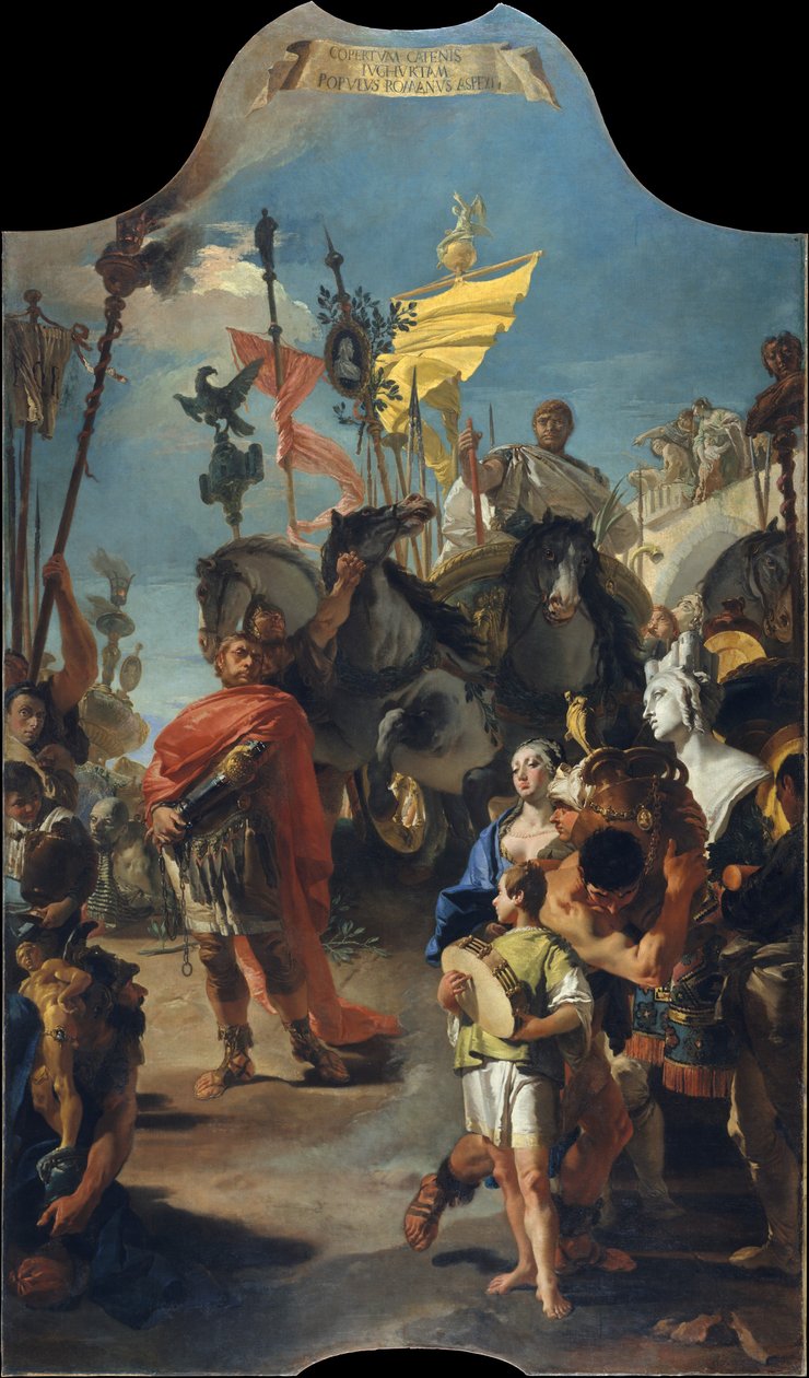 Triumf Mariusza autorstwa Giovanni Battista Tiepolo