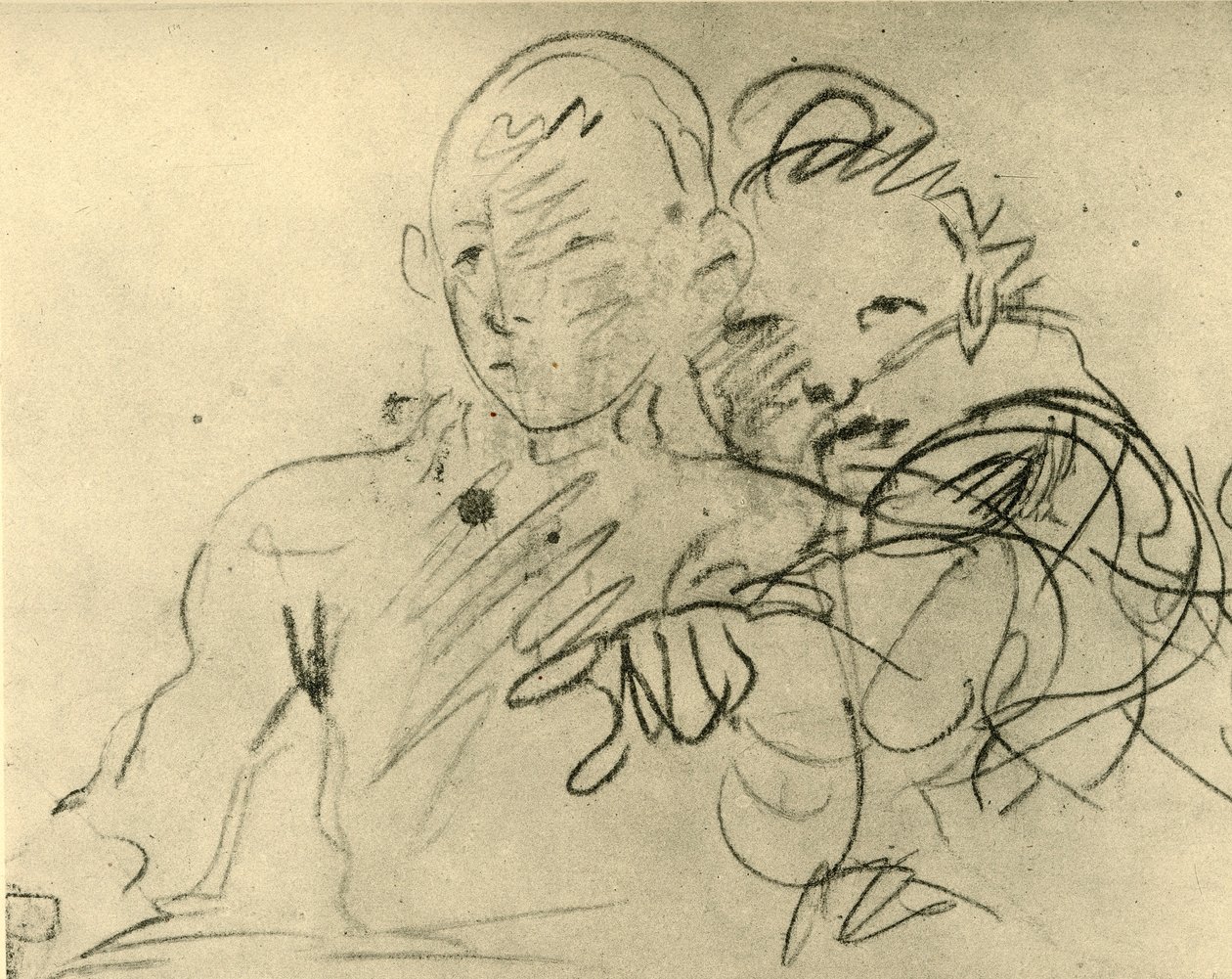 Dwóch chłopców, połowa XVIII wieku, 1928 autorstwa Giovanni Battista Tiepolo