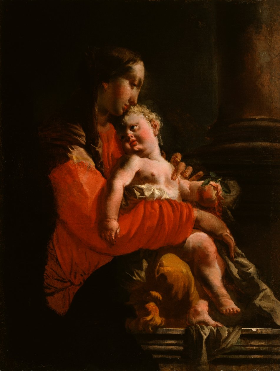 Madonna z Dzieciątkiem autorstwa Giovanni Battista Tiepolo