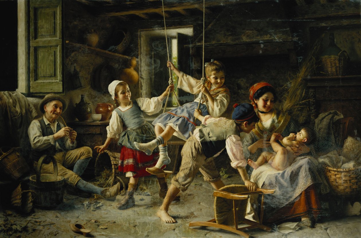 Huśtawka autorstwa Giovanni Battista Torriglia